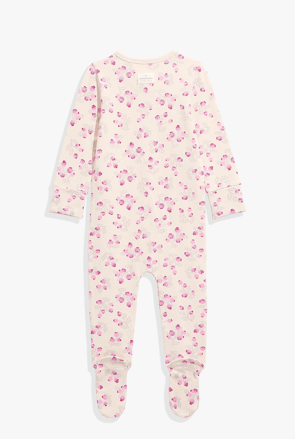 Organically Grown Cotton Berry Jumpsuit