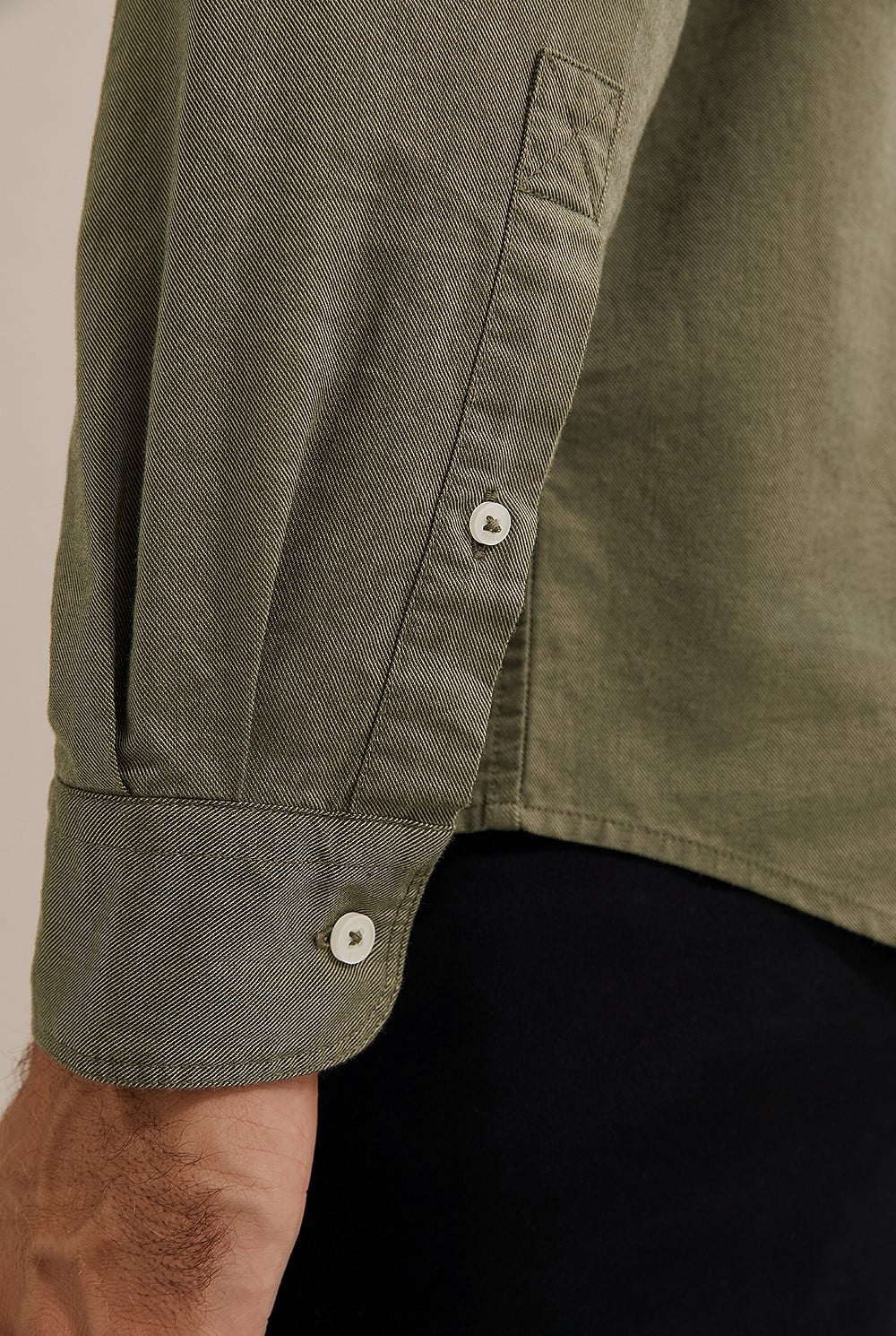 Regular Fit Twill Shirt