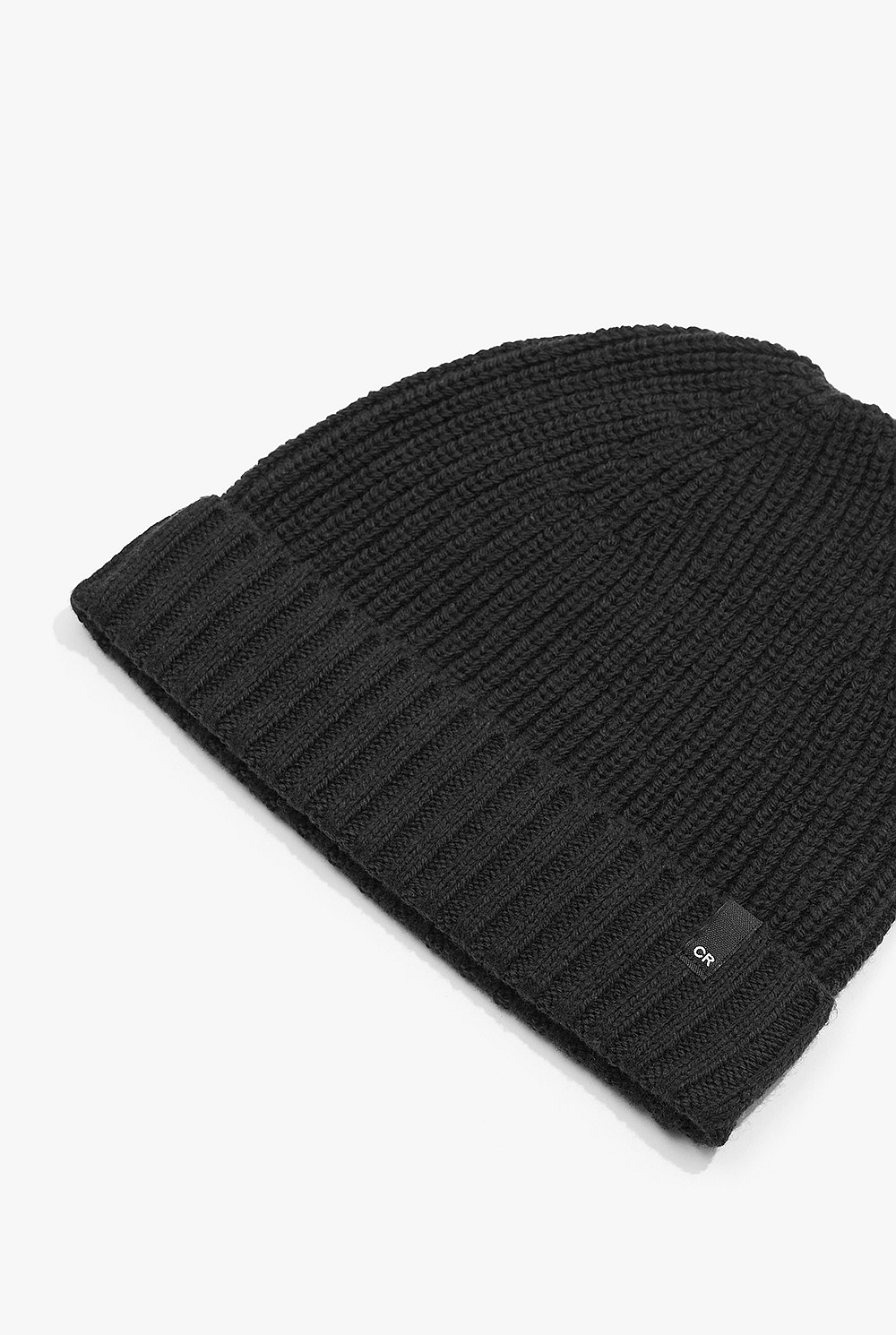 Cotton Blend Rib Beanie