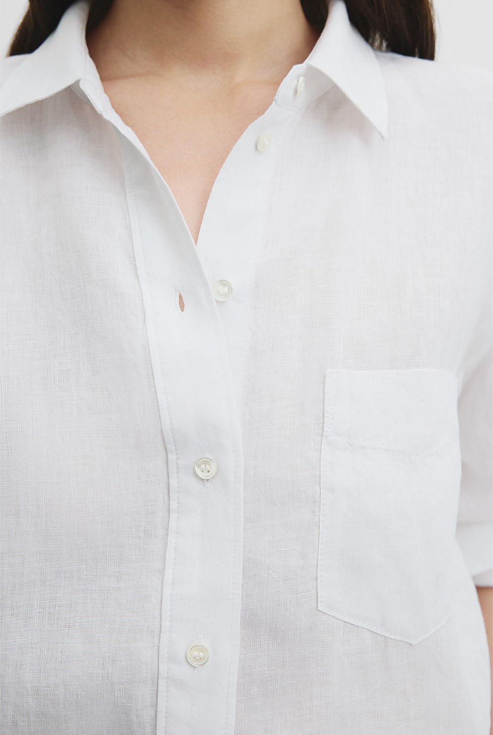 Organically Grown Linen Shirt