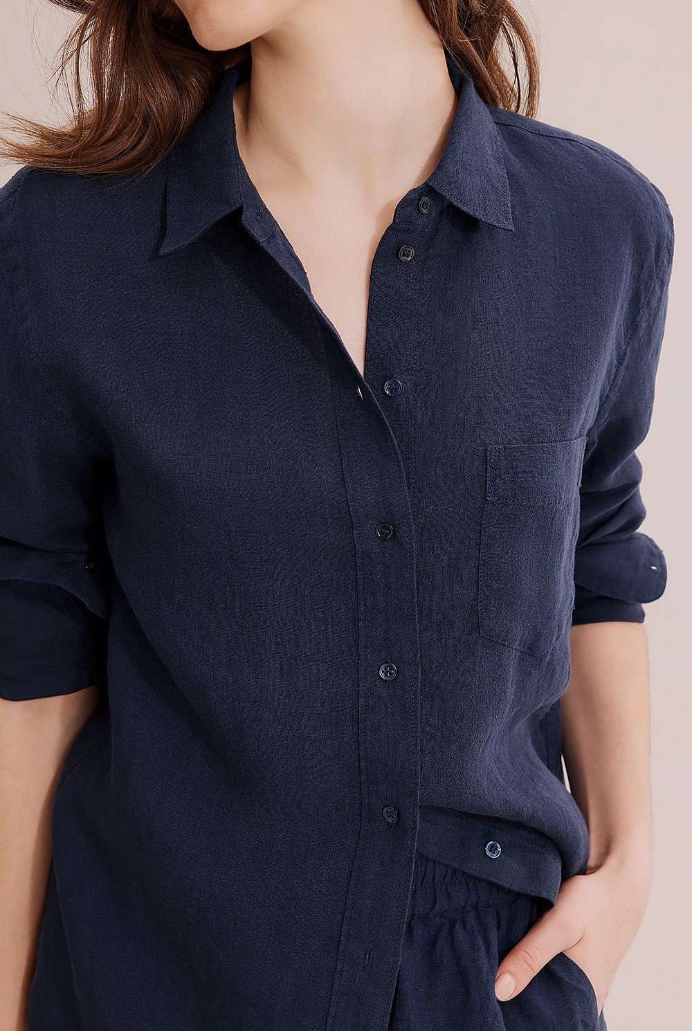 Organically Grown Linen Shirt