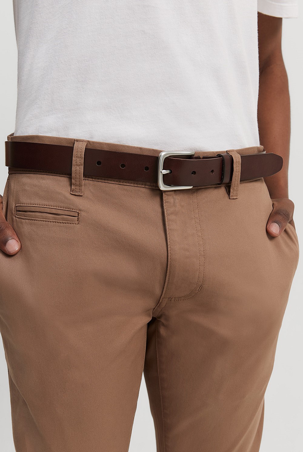 Leather Chino Belt