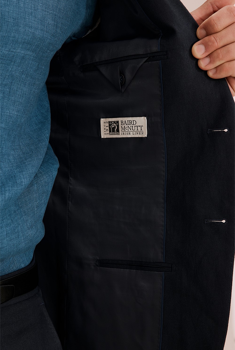 Regular Fit Irish Linen Blazer