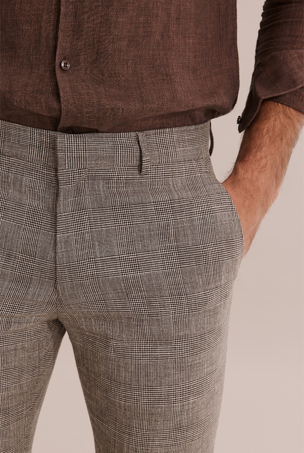 Slim Fit Cotton Stretch Pant