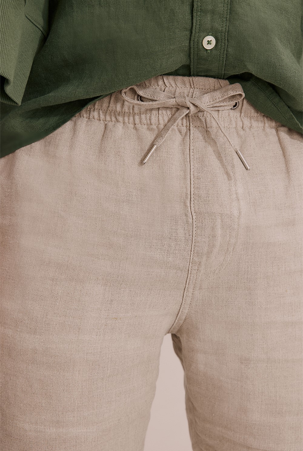 Linen Drawcord Short