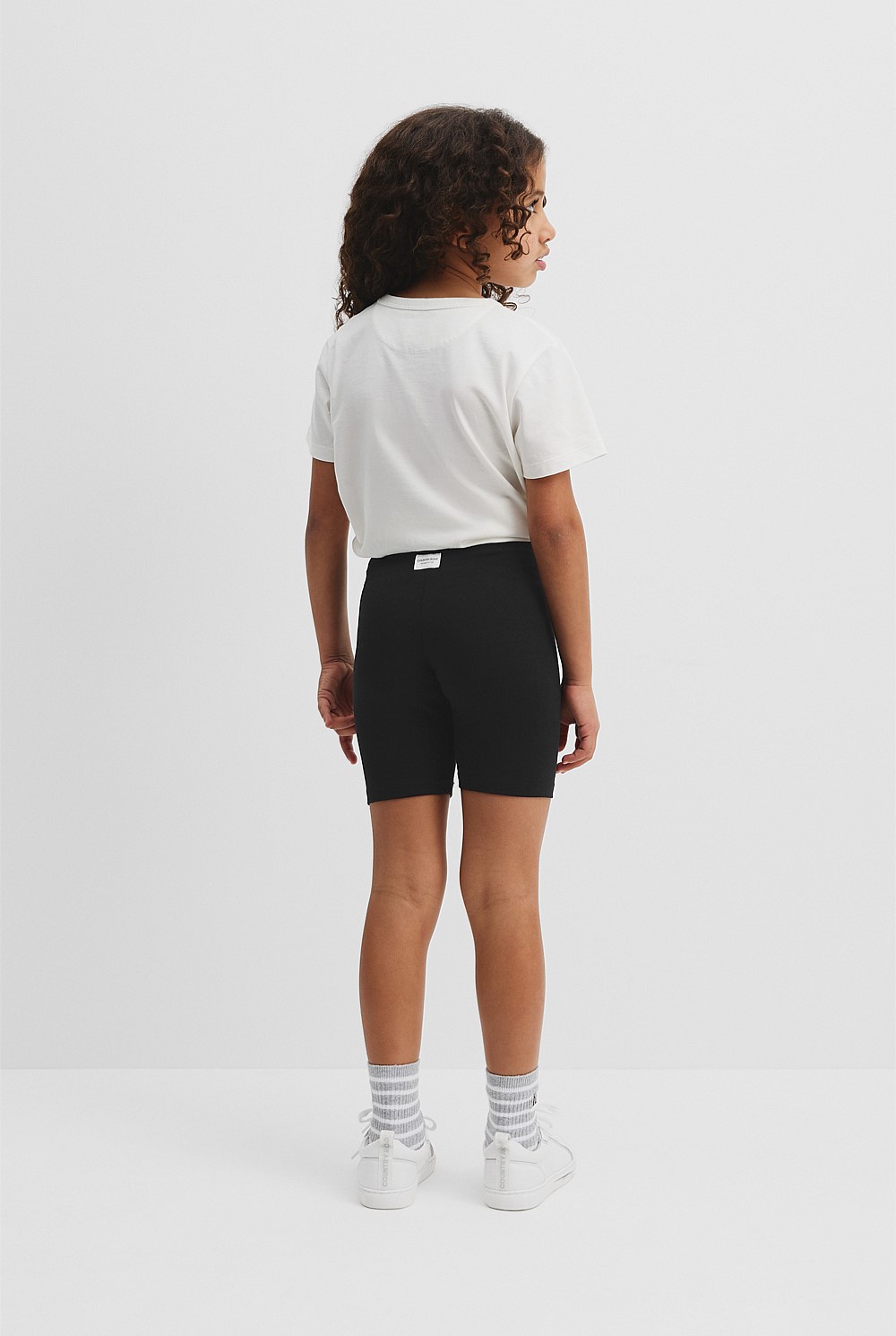 Organically Grown Cotton Blend Bike Short