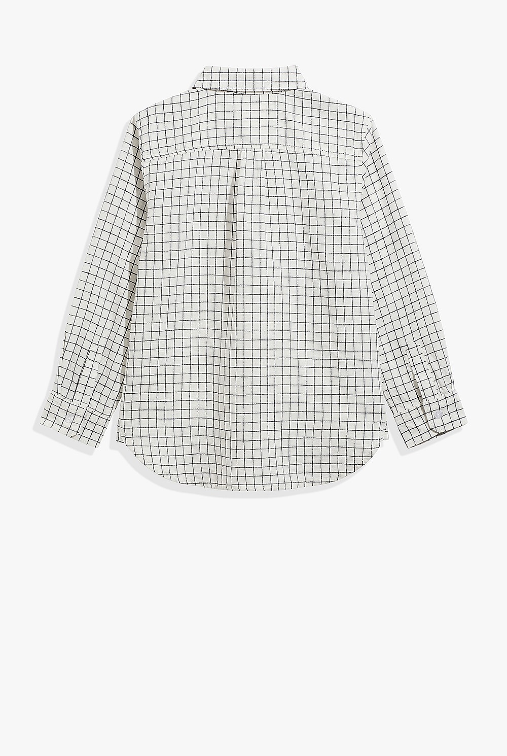 Long Sleeve Windowpane Shirt