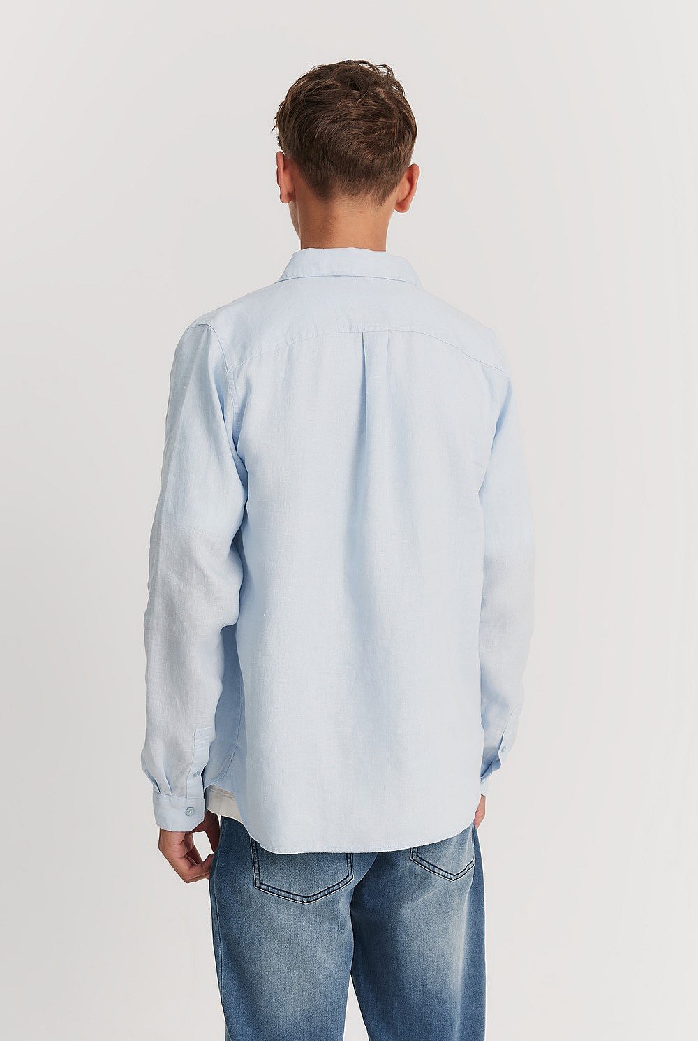 Teen Organically Grown Linen Shirt