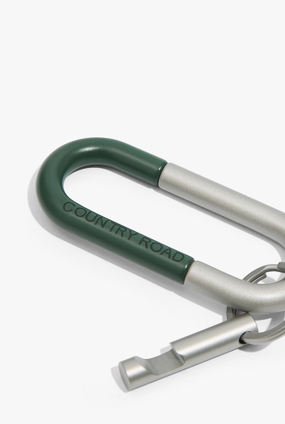 Utility Key Ring Olive Utility Keyring - Wallets & Leather Goods | Country Road