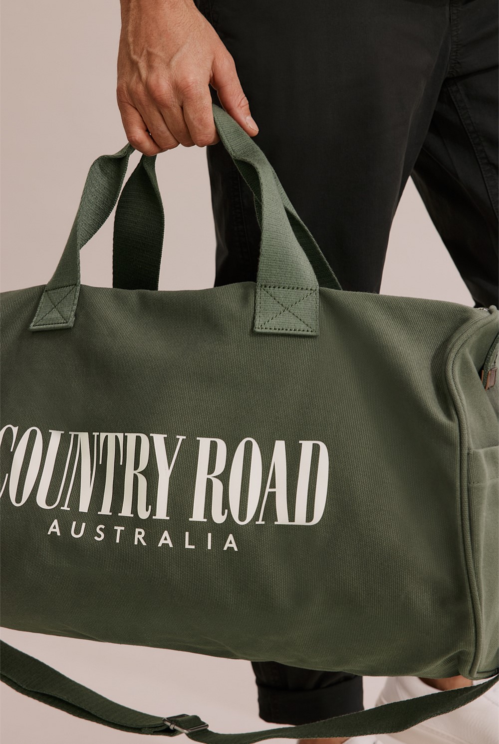 Organically Grown Cotton Heritage Duffle Bag