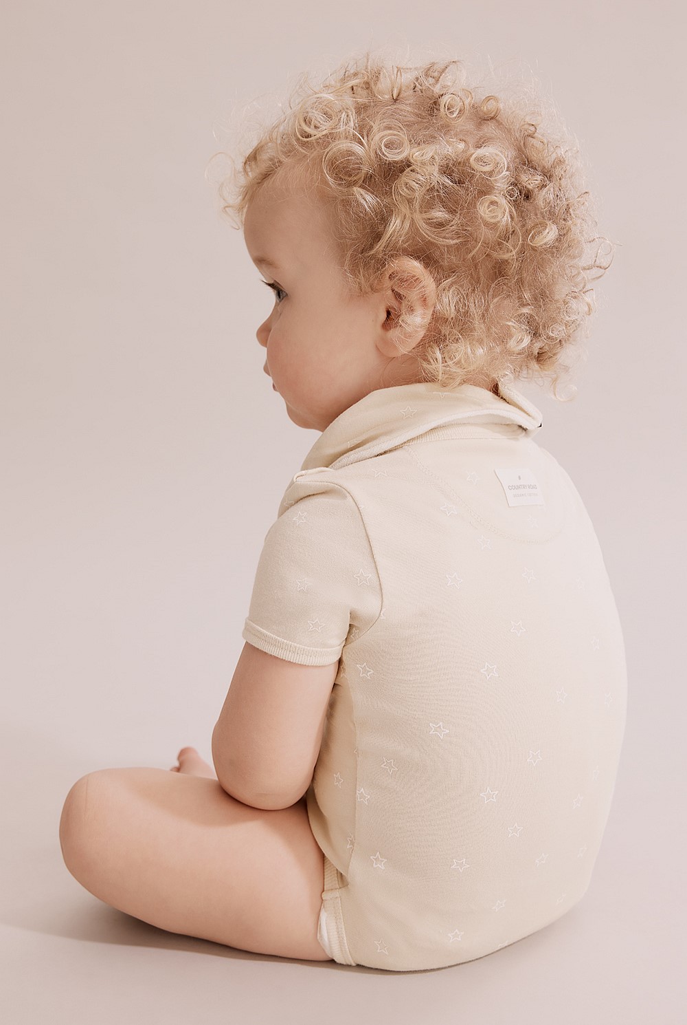 Organically Grown Cotton Star Bodysuit