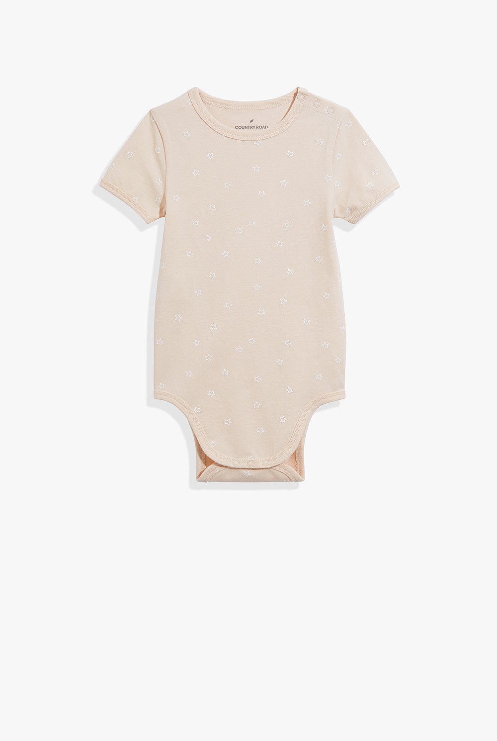 Organically Grown Cotton Star Bodysuit