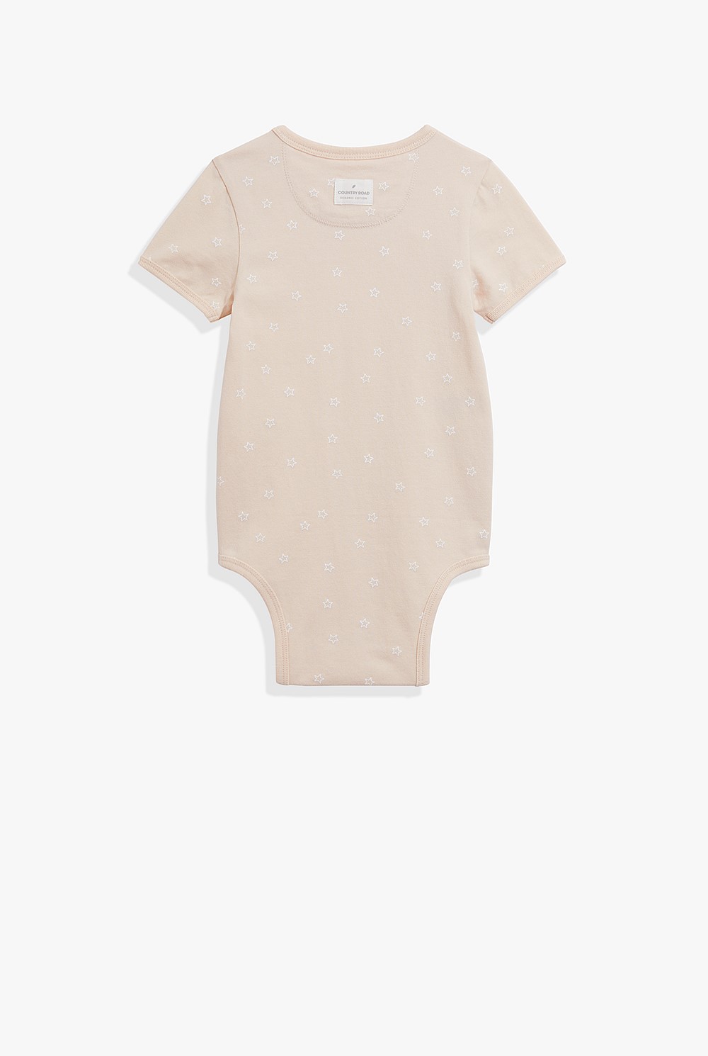 Organically Grown Cotton Star Bodysuit