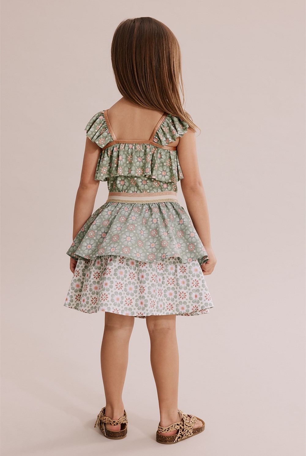 Mosaic Tier Skirt