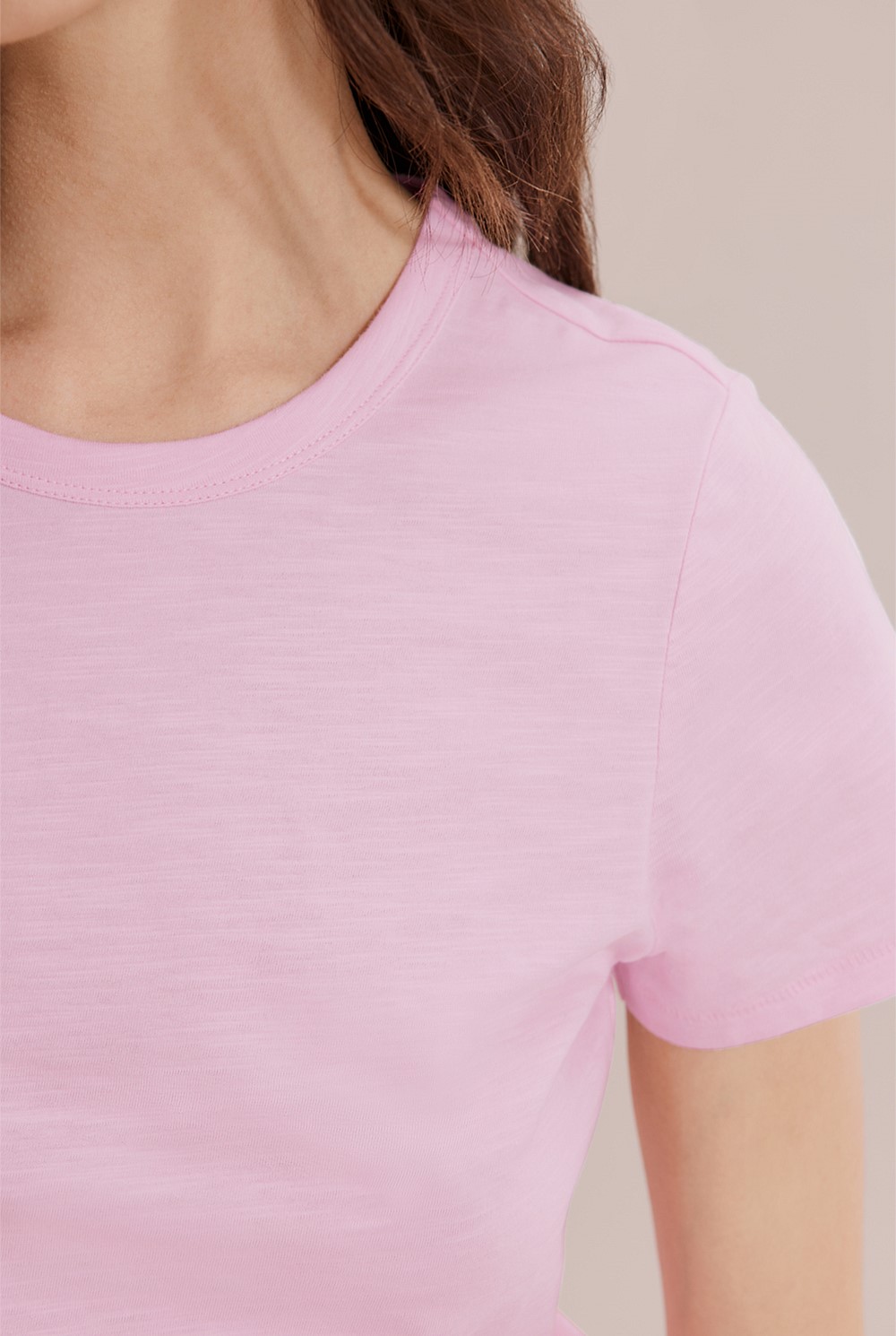 Australian Cotton Slub Short Sleeve T-Shirt