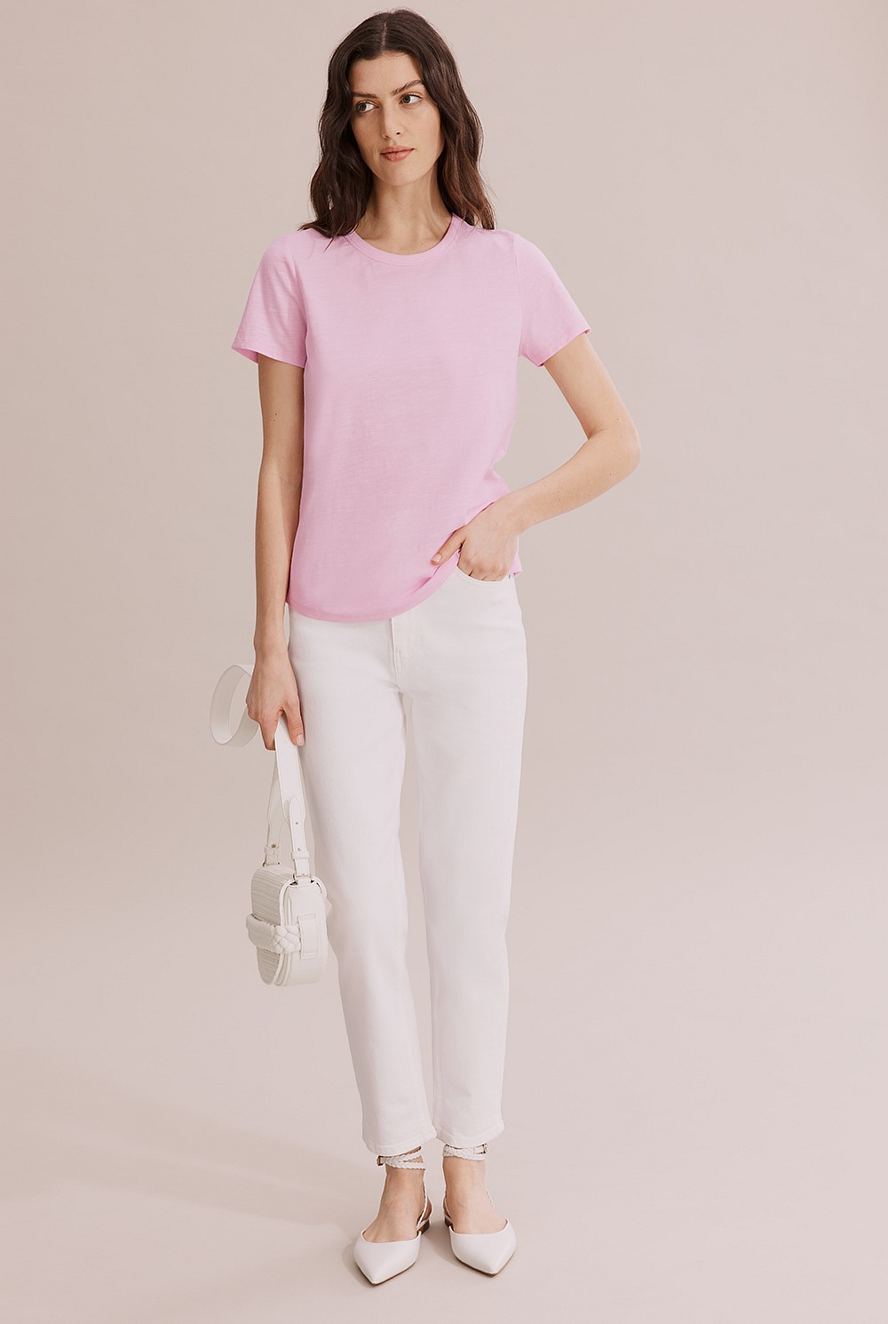 Australian Cotton Slub Short Sleeve T-Shirt