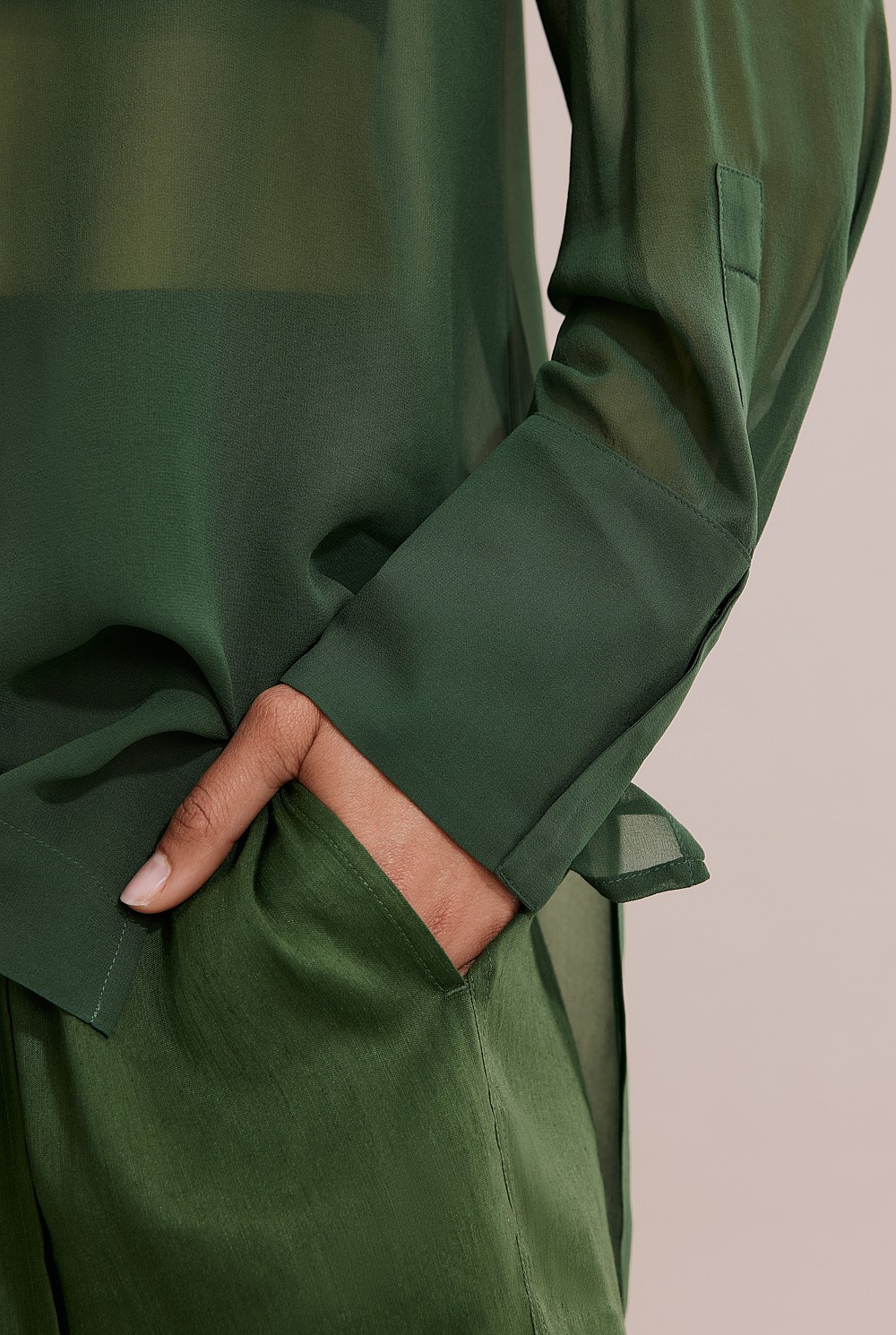 Silk Georgette Shirt