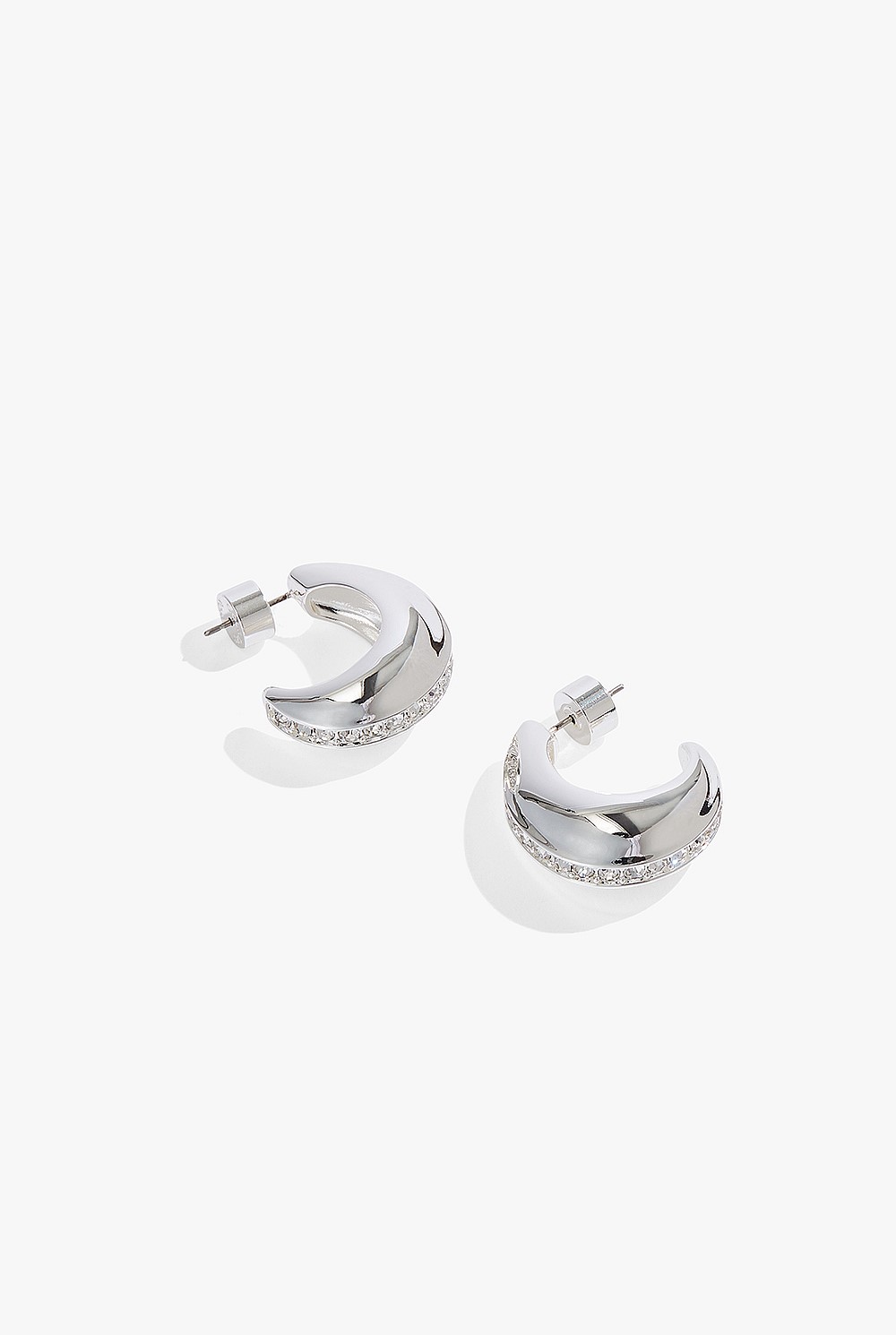Livvy Crystal Hoop Earring