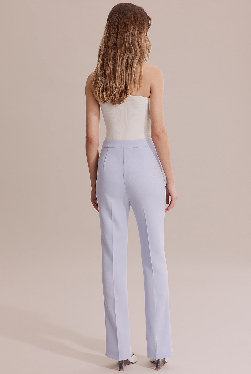 Slim Front Split Pant