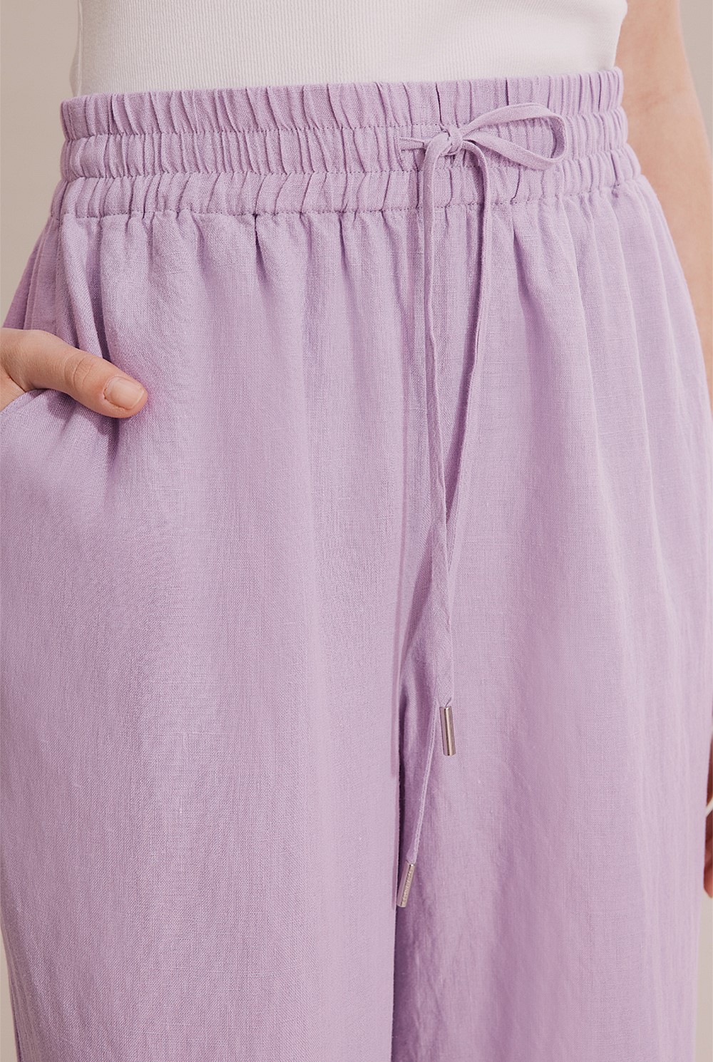 Linen Palazzo Pant