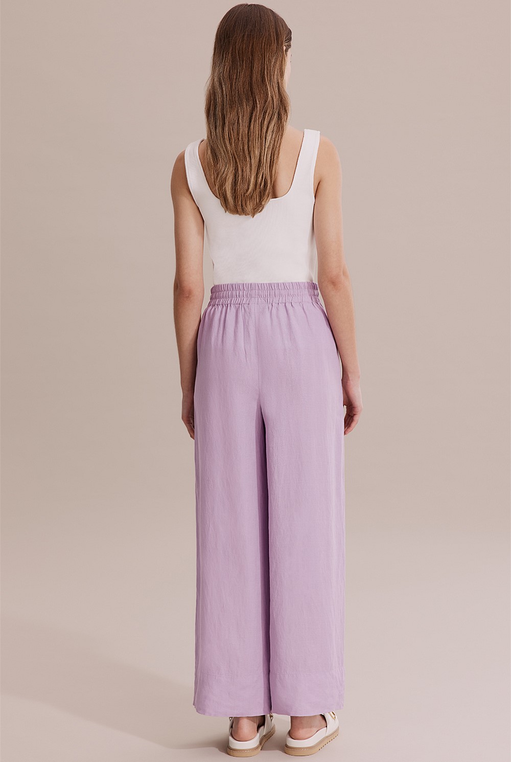 Linen Palazzo Pant