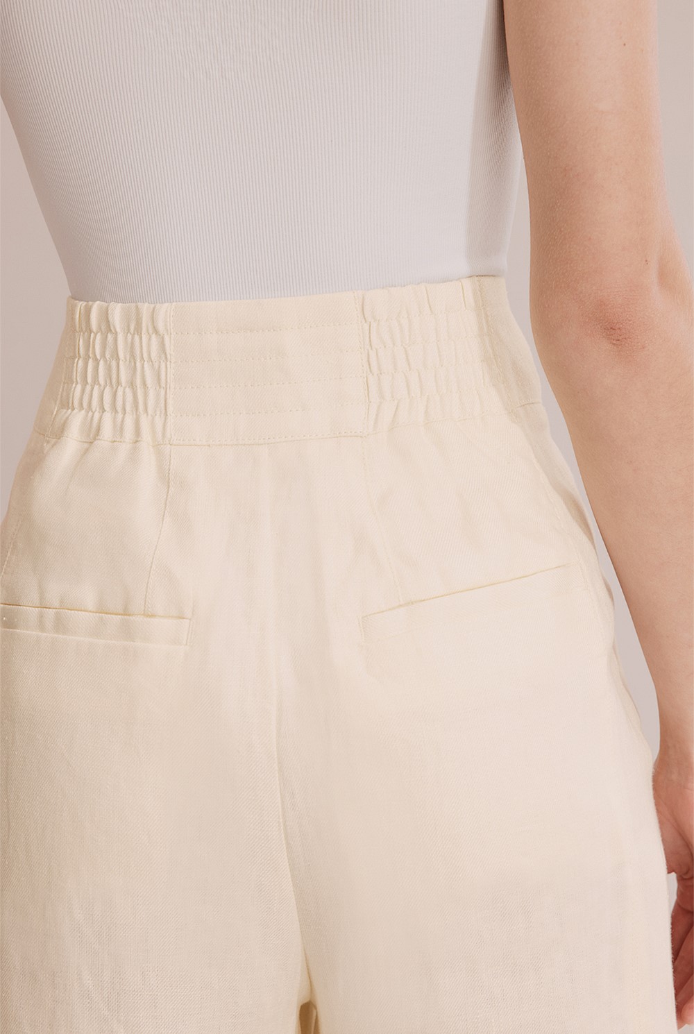 Organically Grown Linen Wide Leg Pant