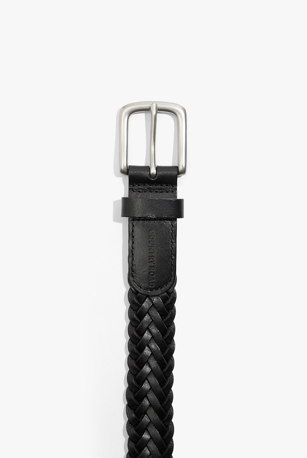 Woven Leather Belt