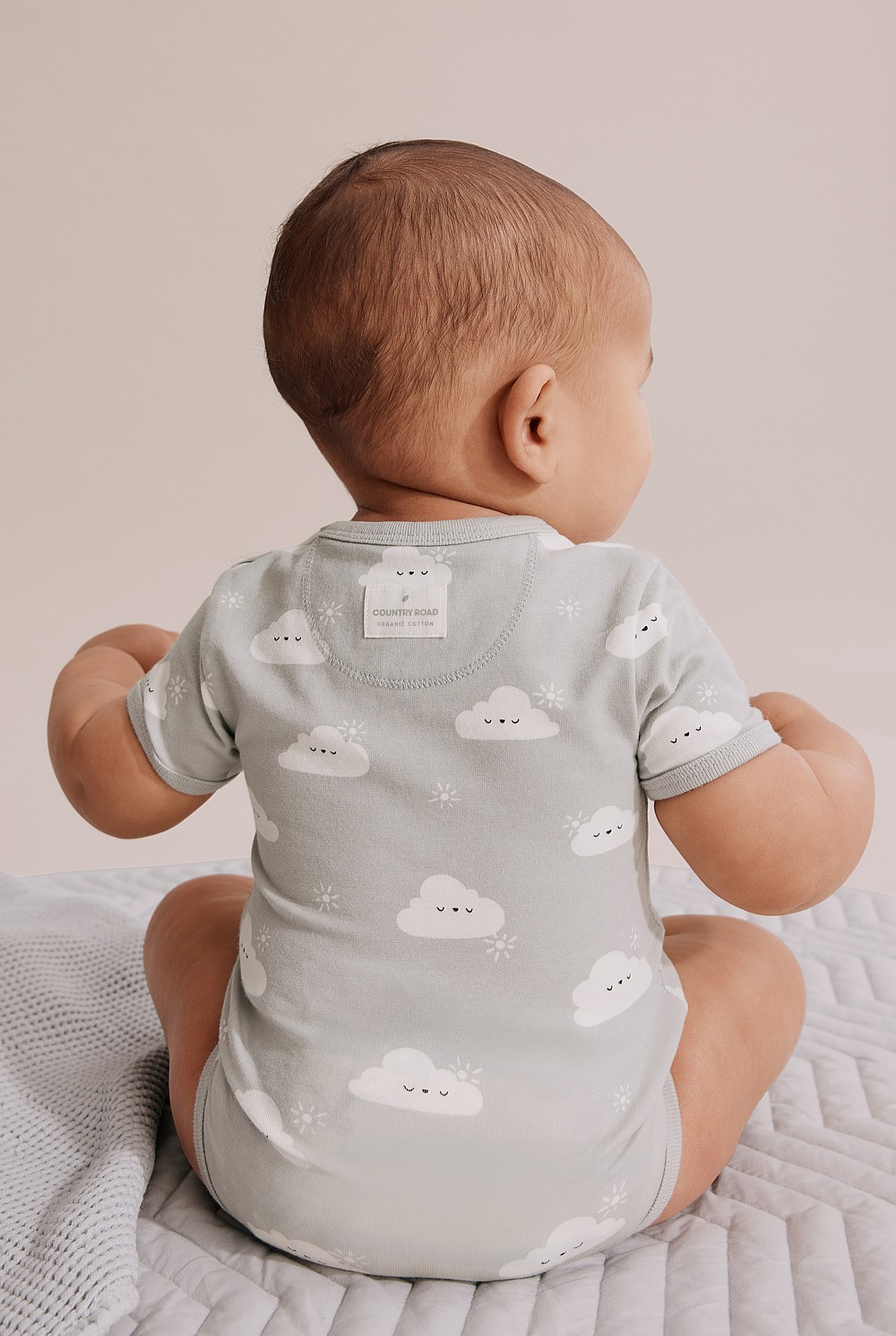 Unisex Organically Grown Cotton Cloud Bodysuit