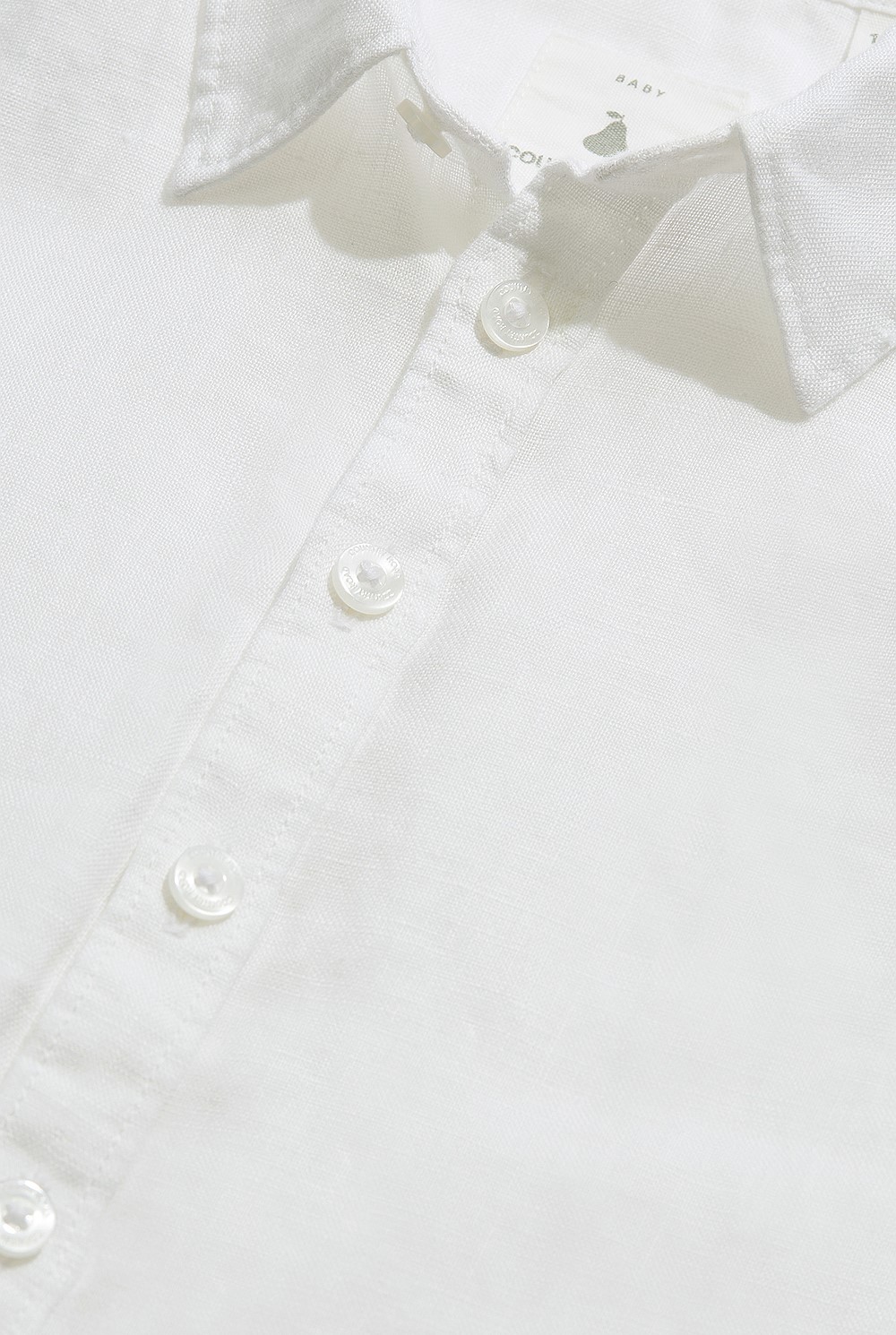 Organically Grown Short Sleeve Linen Shirt