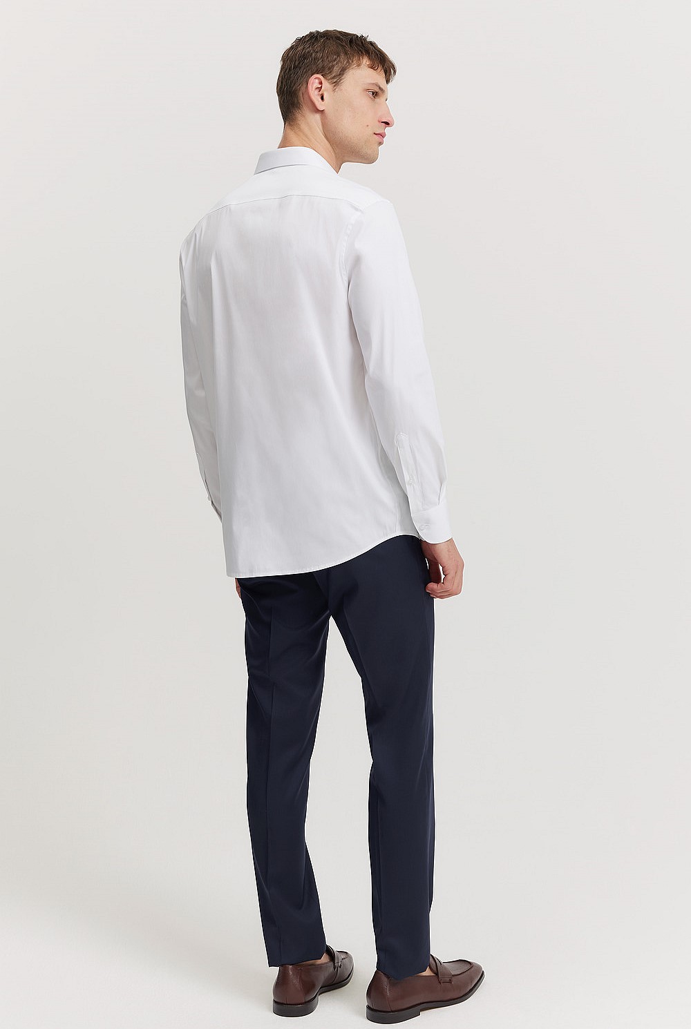 Tailored Fit Super Fine Cotton Stretch Shirt