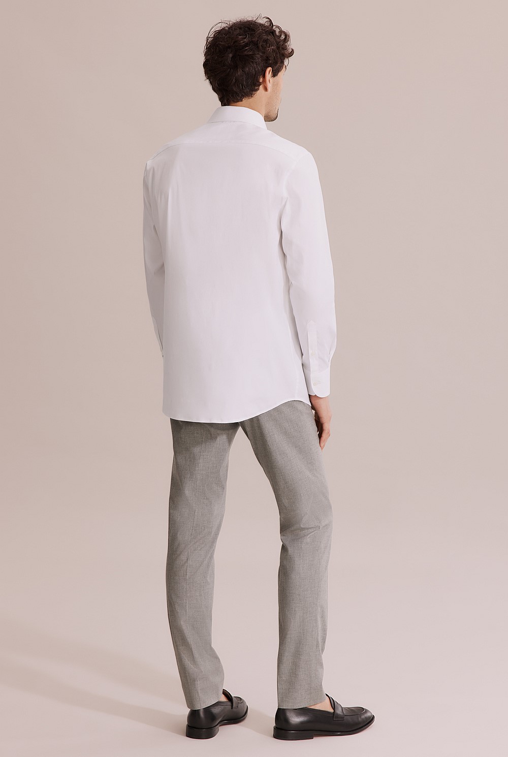 Tailored Fit Super Fine Cotton Stretch Shirt