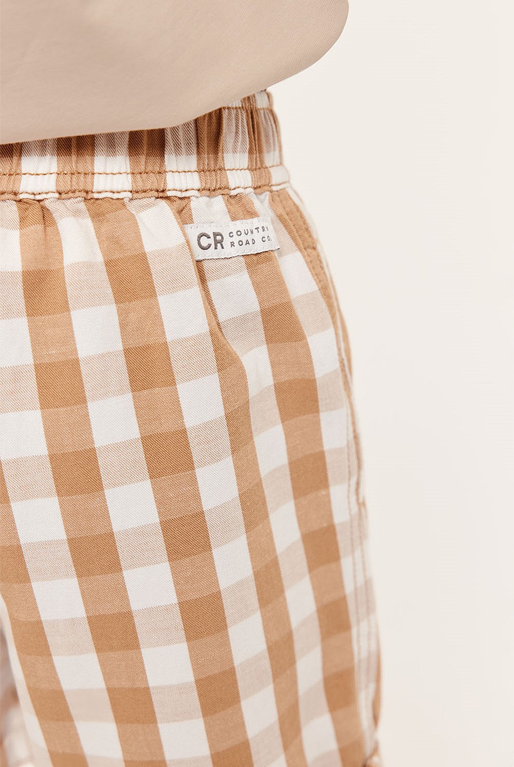 Large Check Short