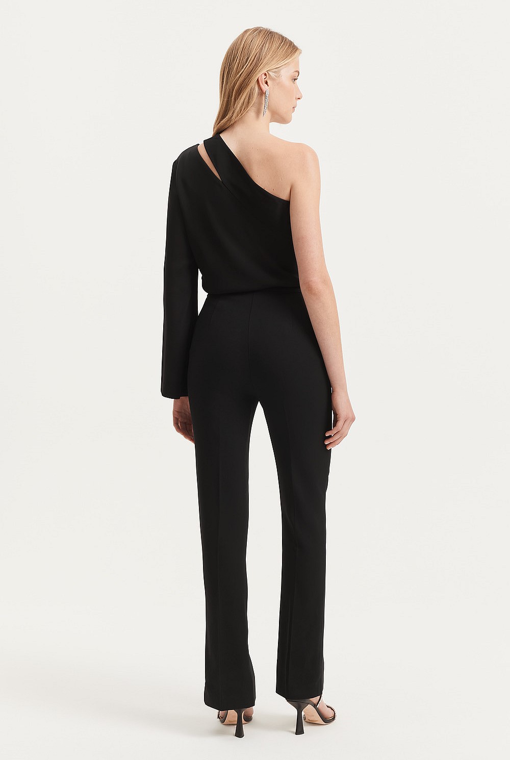 Slim Front Split Pant