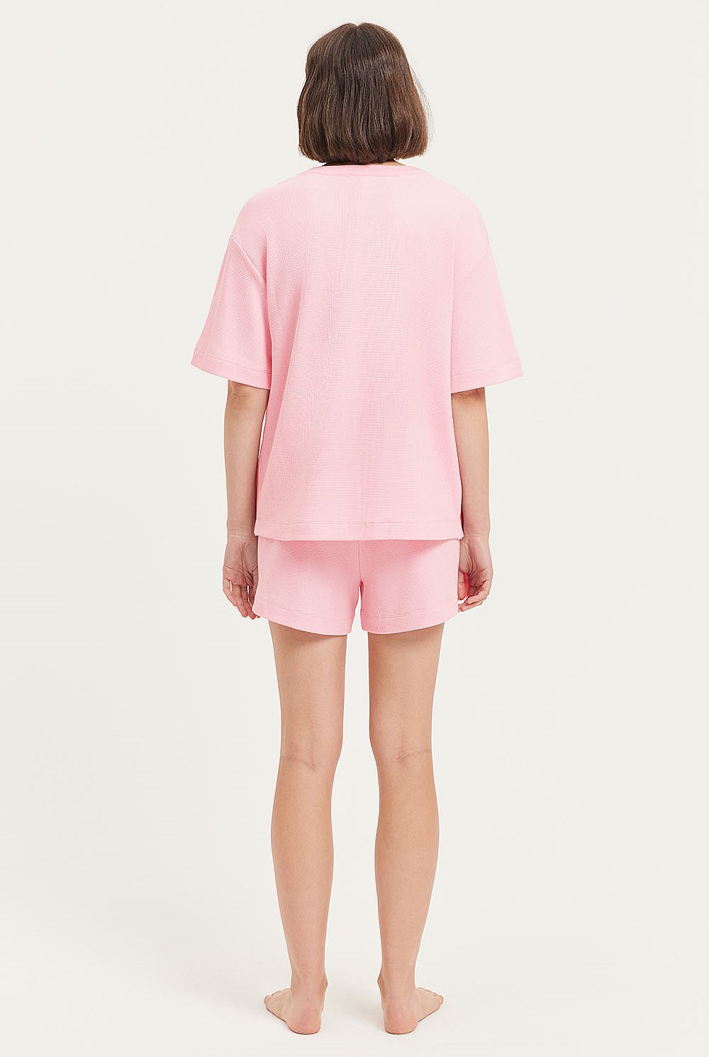 Waffle Slouchy T-Shirt