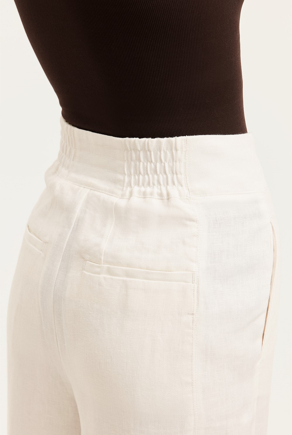 Linen Wide Leg Pant