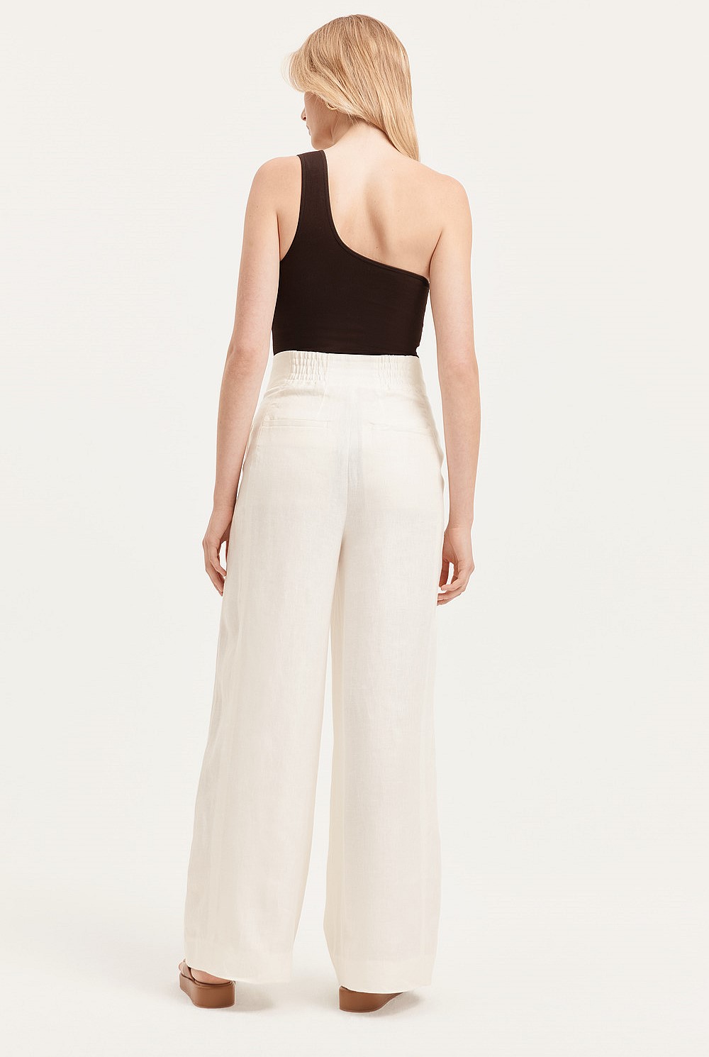 Linen Wide Leg Pant