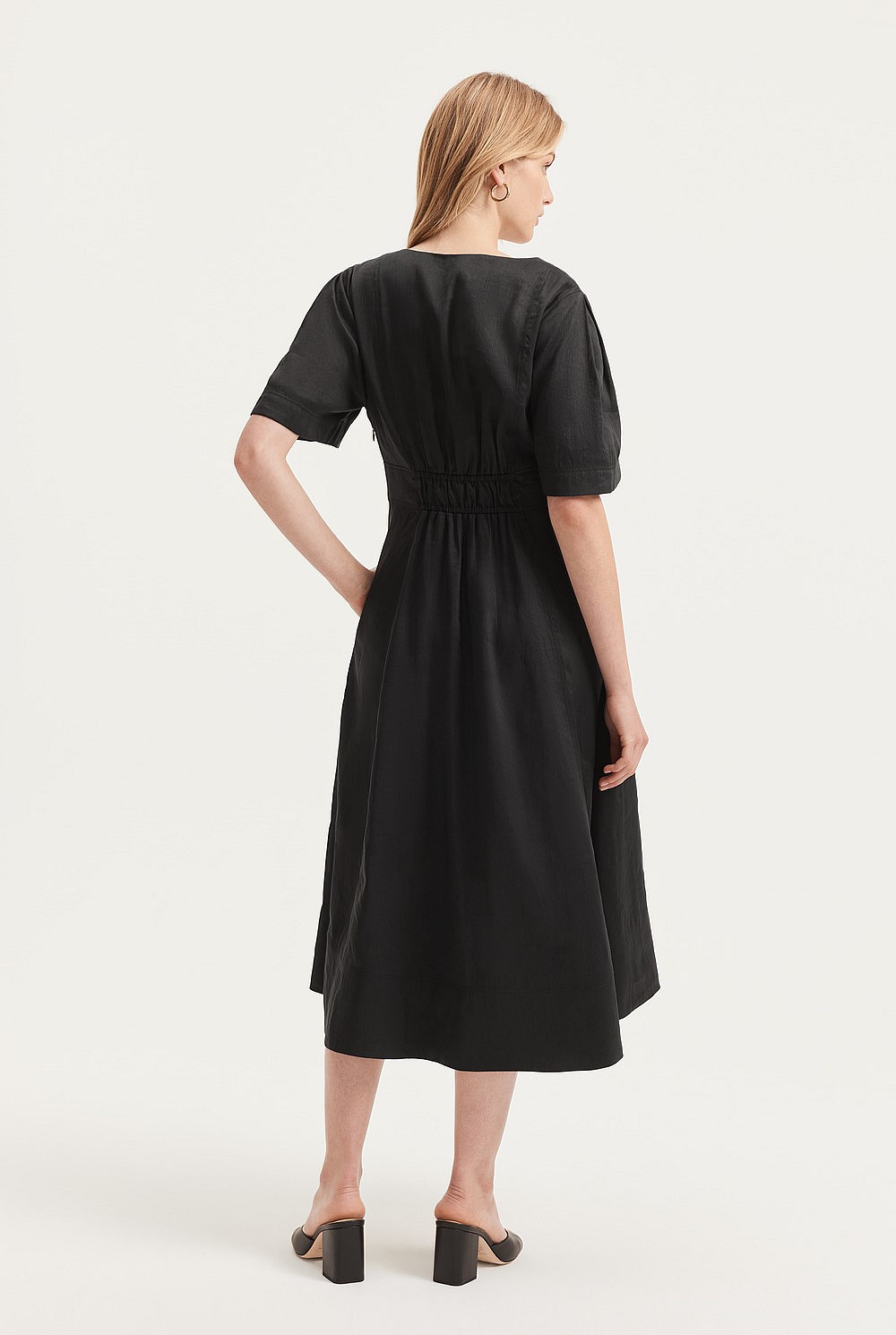 Panelled Midi Dress