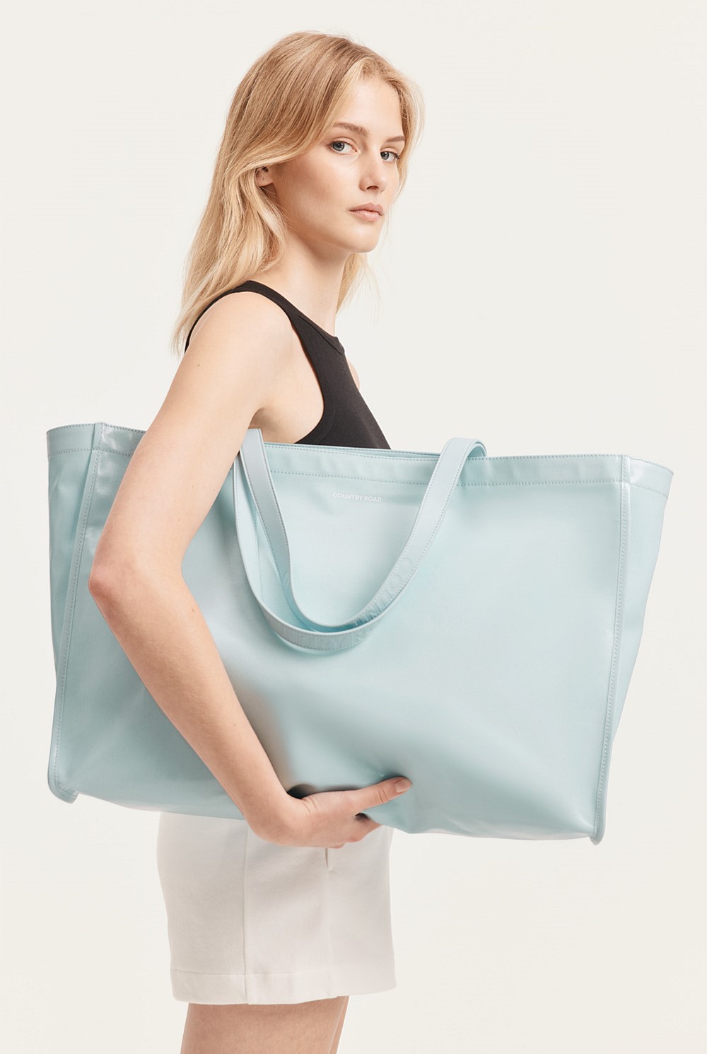 Cotton Coated Canvas Tote