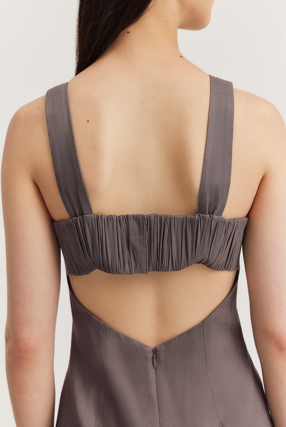 Cut-Away Column Dress