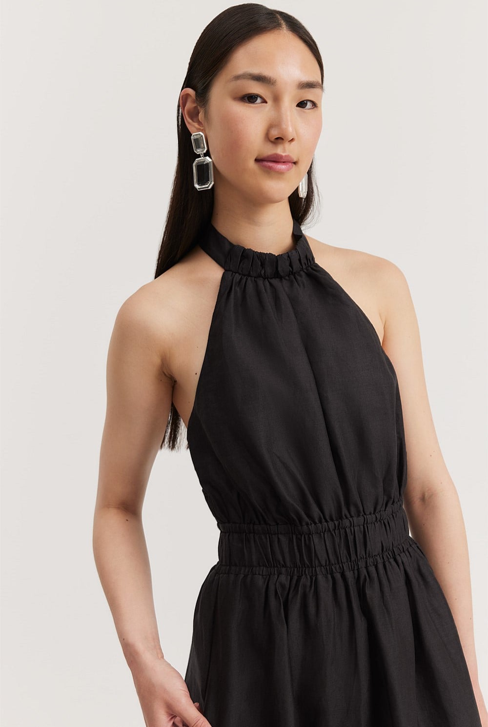 Halter Midi Dress