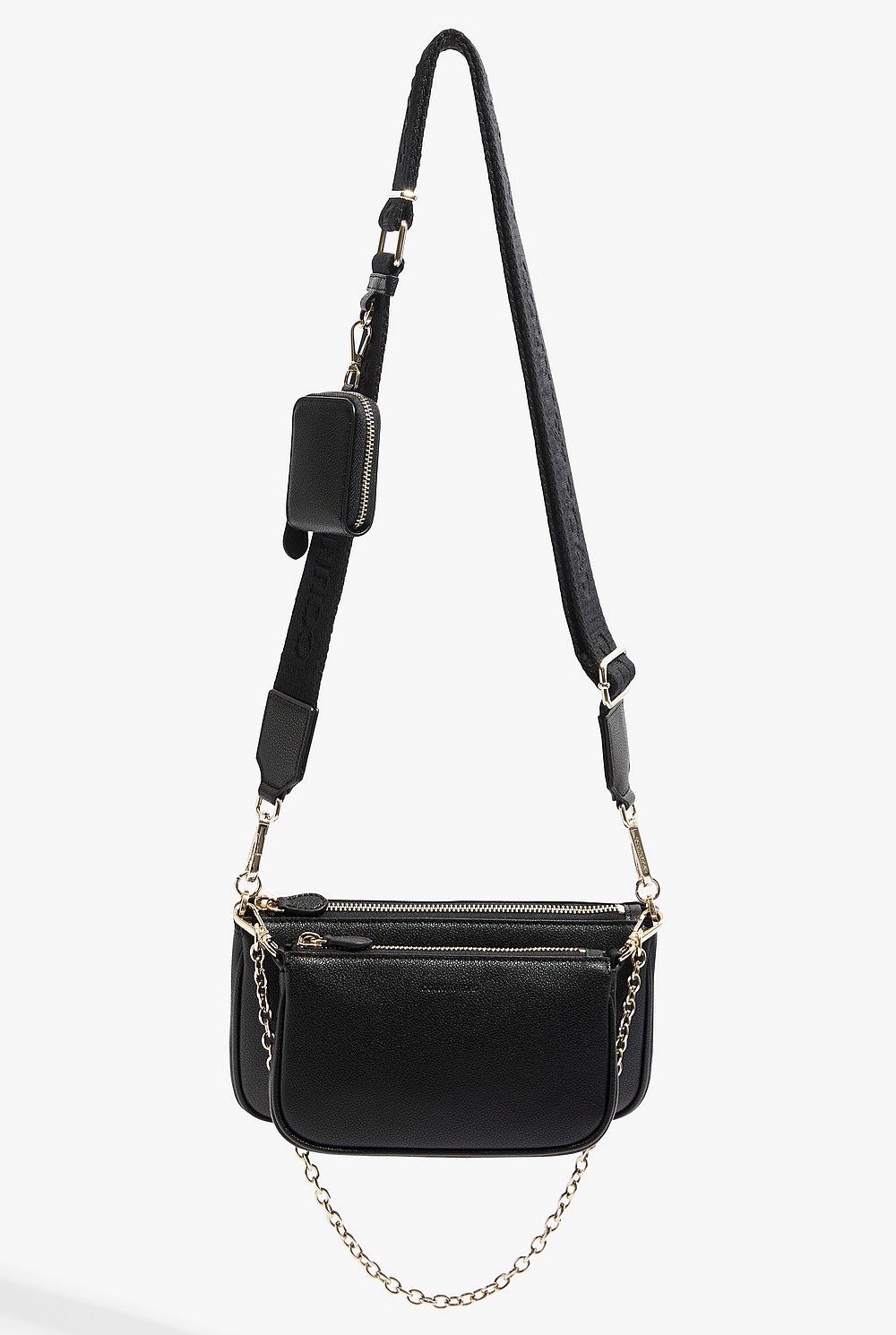 Double Pouch Crossbody Bag