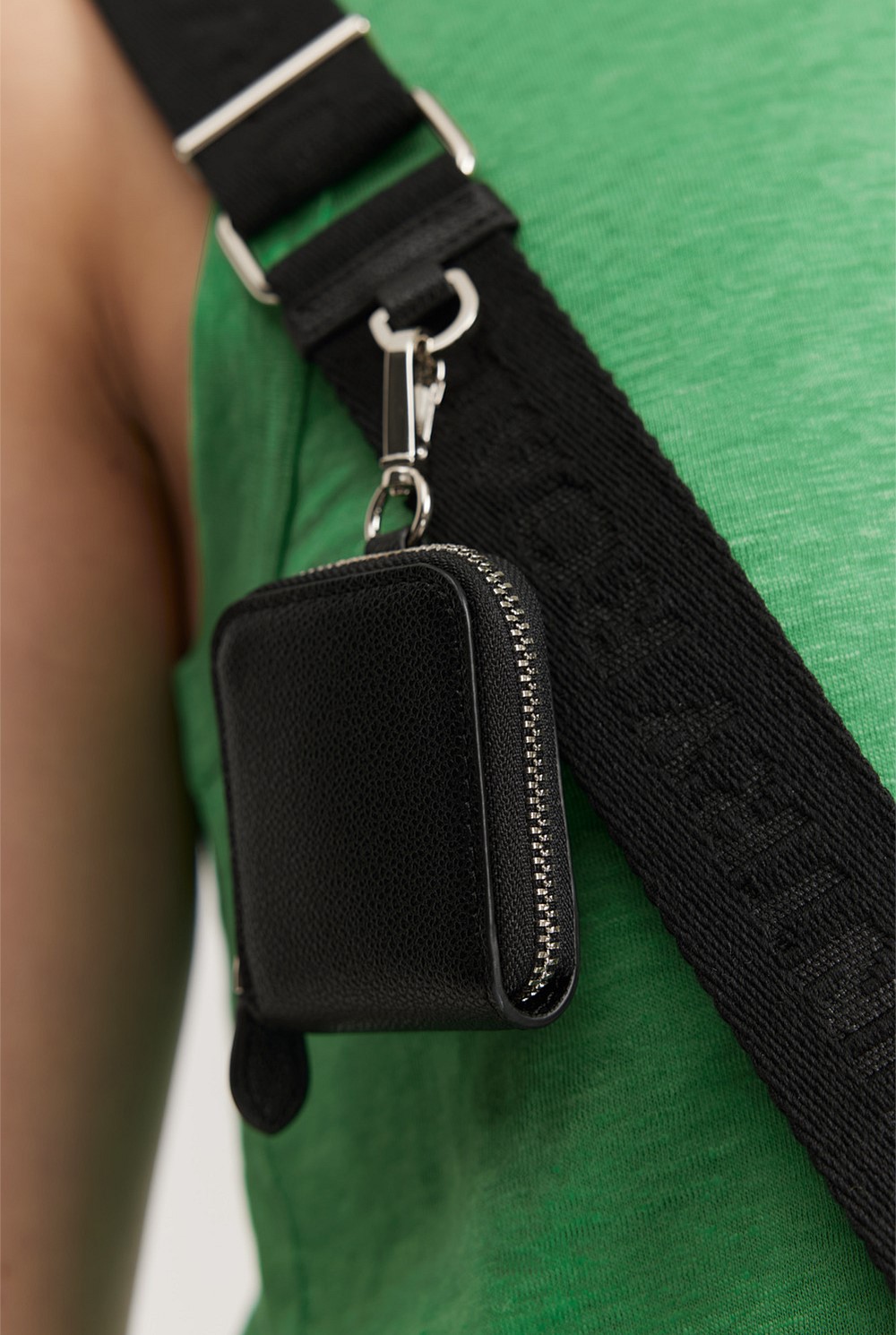 Double Pouch Crossbody Bag