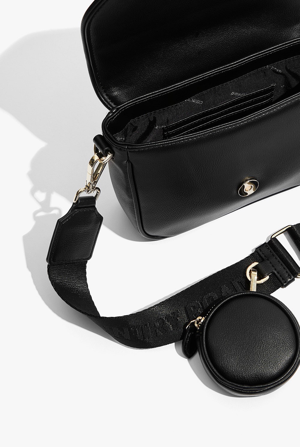 Recycled Fold-over Crossbody Bag