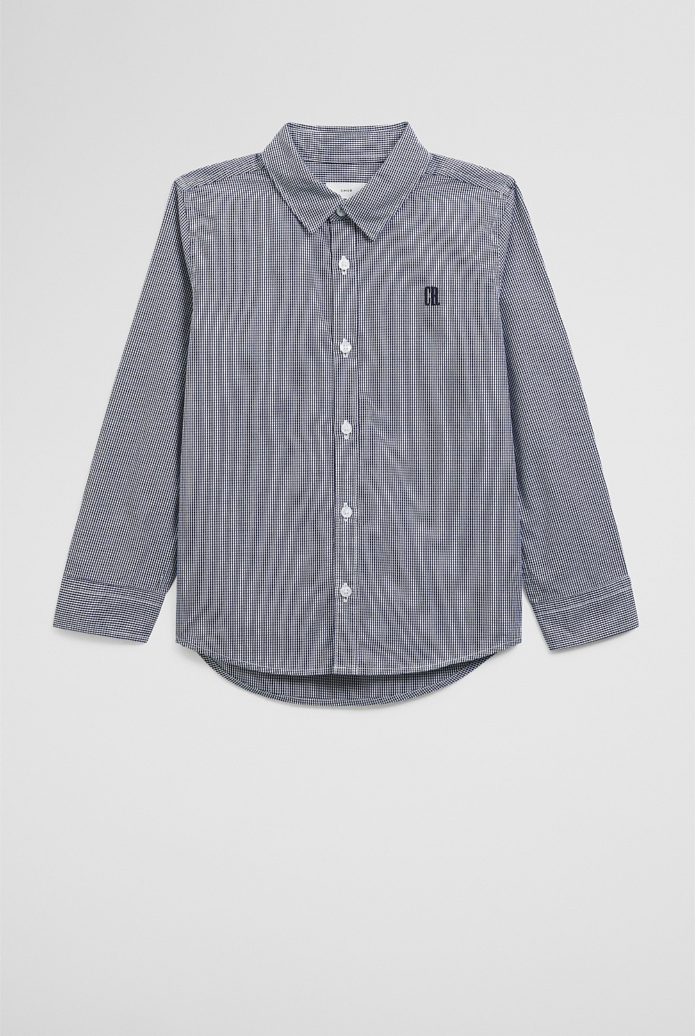 Long Sleeve Gingham Shirt