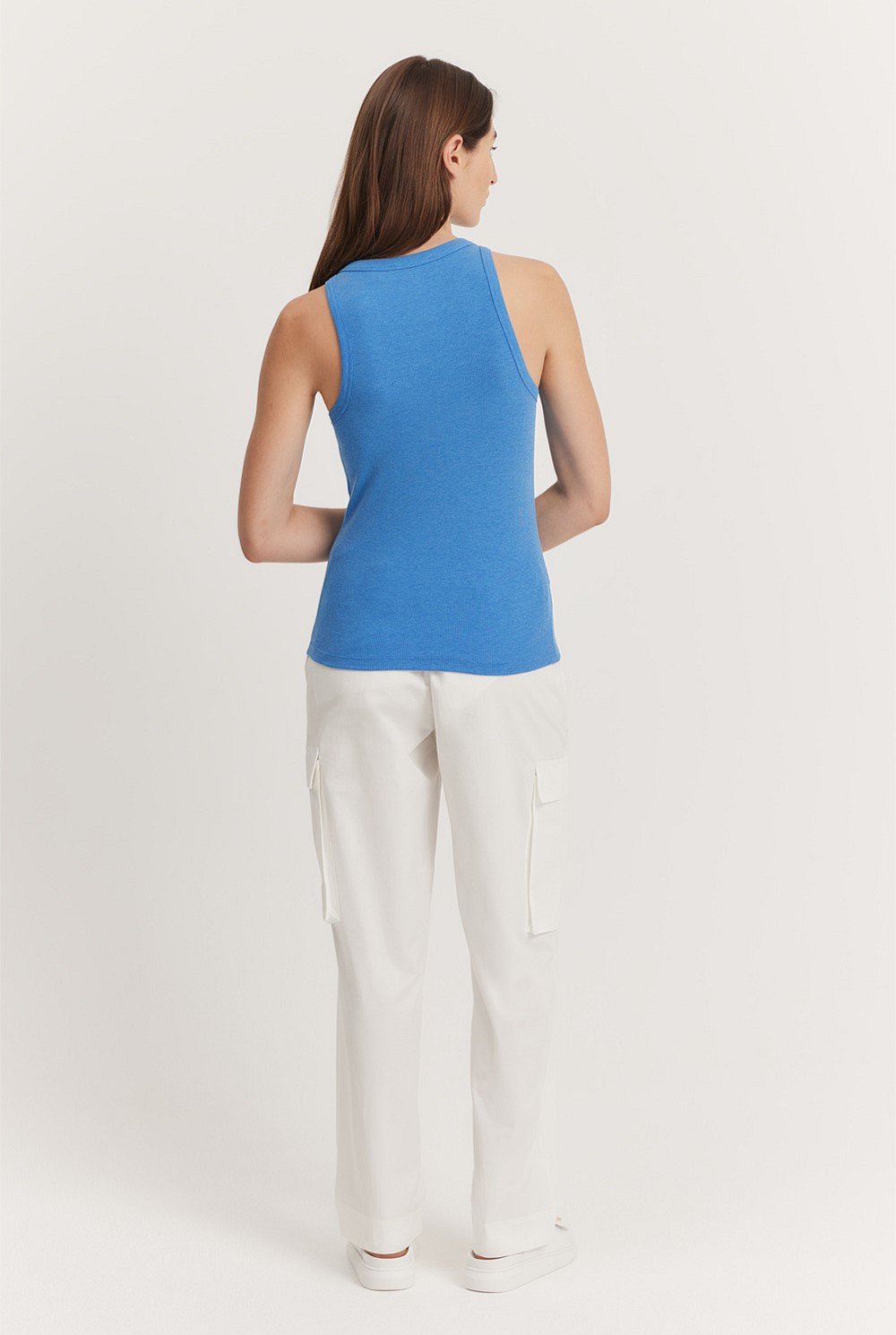 Cotton Silk Rib Tank