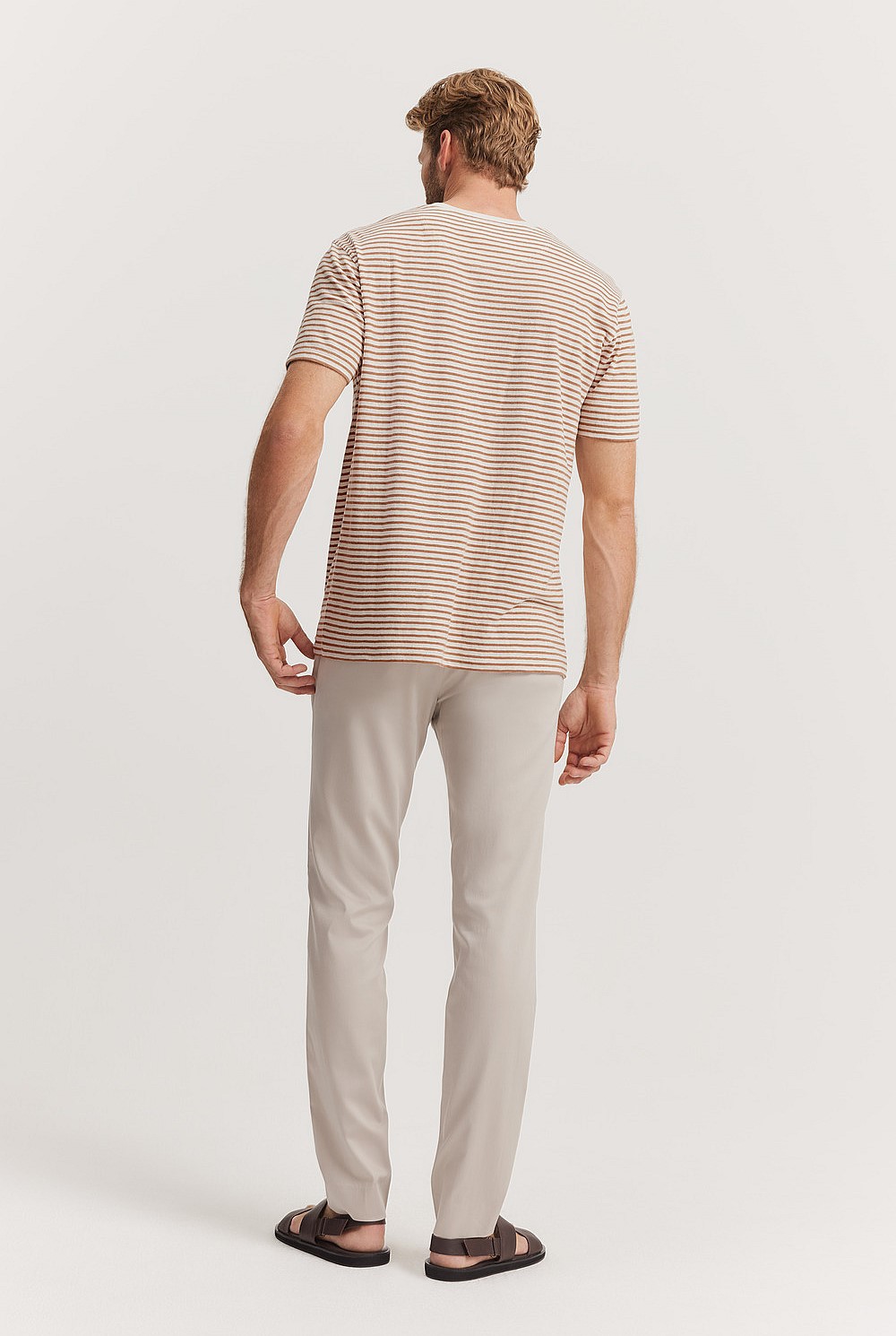 Hemp Blend Stripe T-Shirt