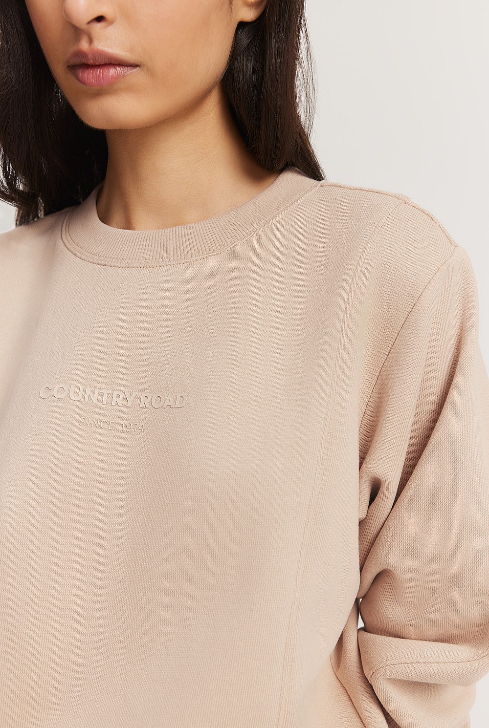 Towards Circularity - Cotton Seam Detail Sweat