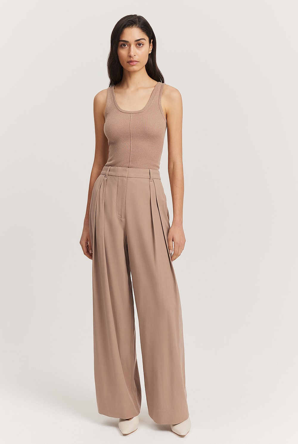 Merino Wool Silk Tank