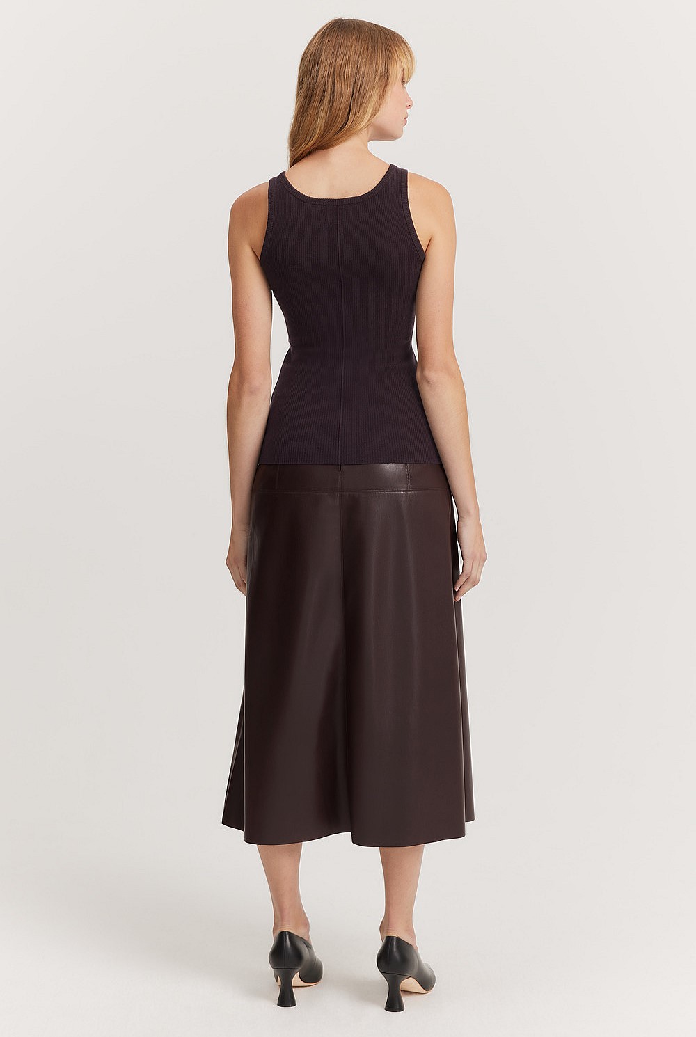Merino Wool Silk Tank