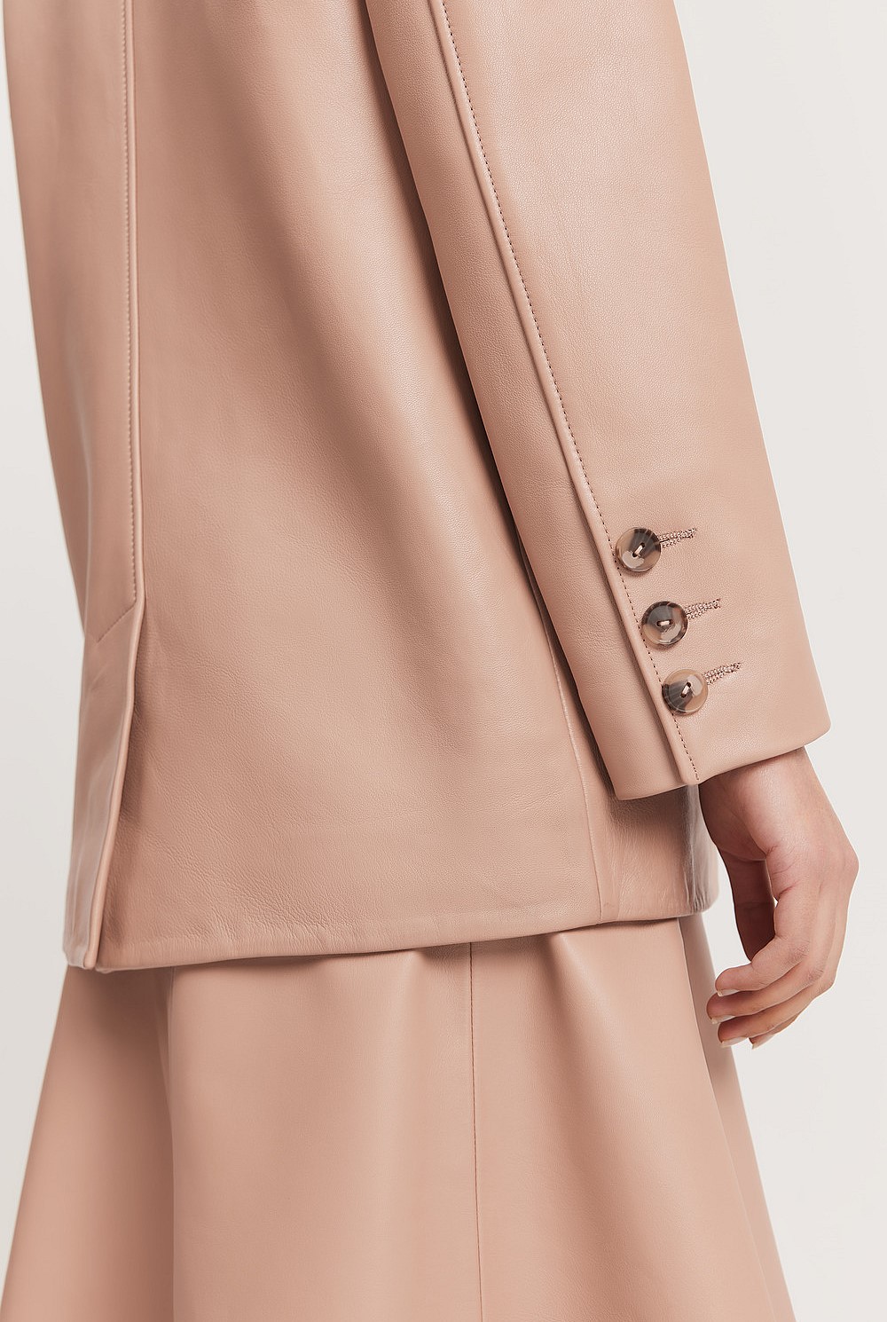 Leather Blazer